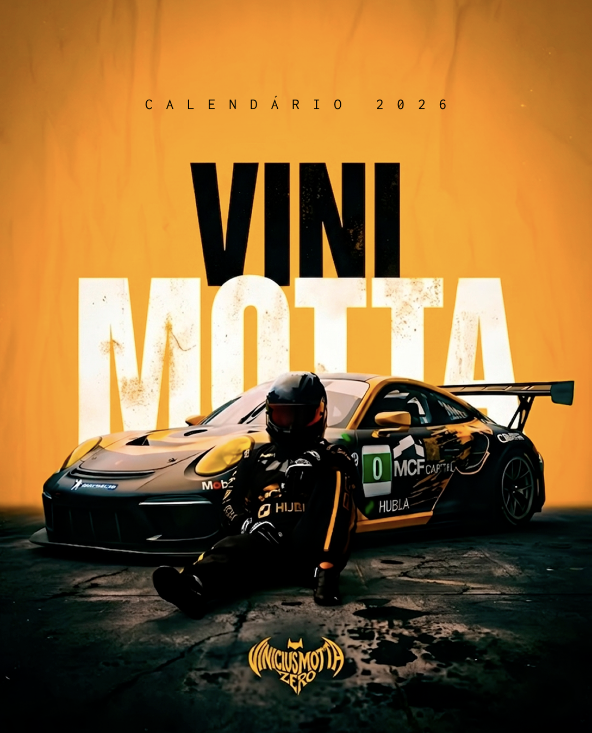 Vini Motta — Calendário 2026 Porsche Cup